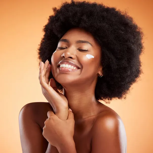 Cosmetica, oliën en huidverzorging in de winkel